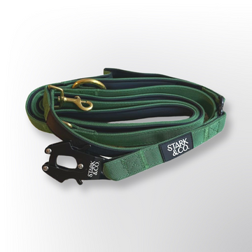 Multifunction Leash - Emerald Green