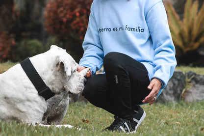 Sweatshirt "Mi perro es mi familia"